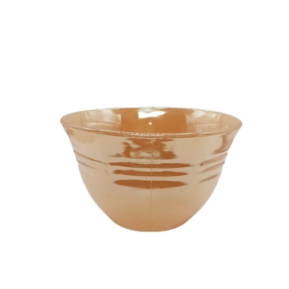 Vintage Fire King Peach Luster C Handle Coffee Tea Cup Mug Oven Ware MCM Retro - Picture 11 of 12